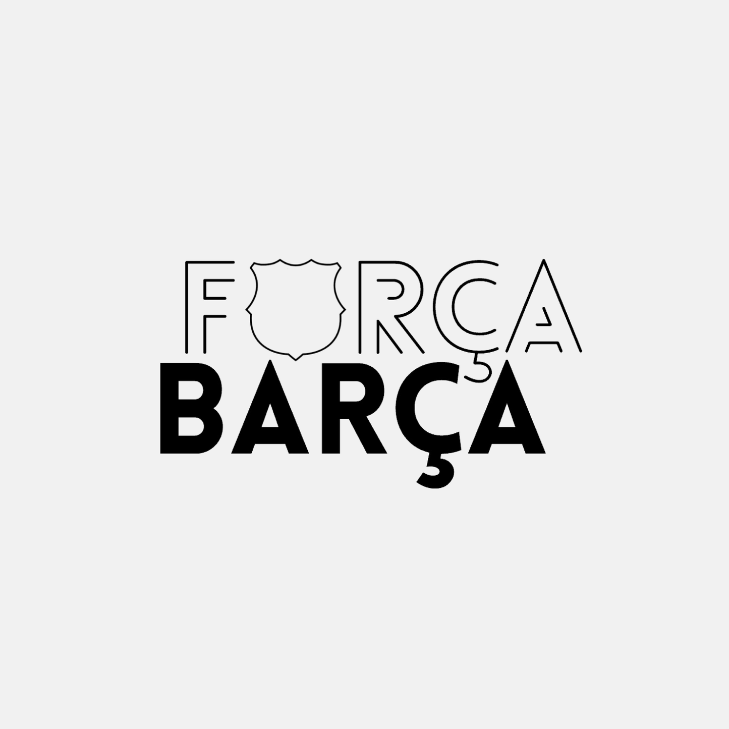 Tattoo Força Barça